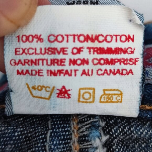 Women's Blue Flared Jeans - Picture 8 of 16